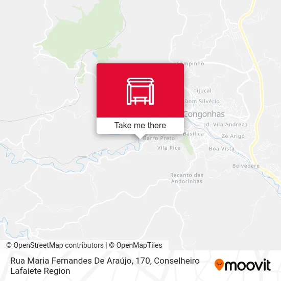 Rua Maria Fernandes De Araújo, 170 map