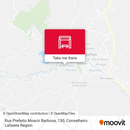 Rua Prefeito Moacir Barbosa, 130 map