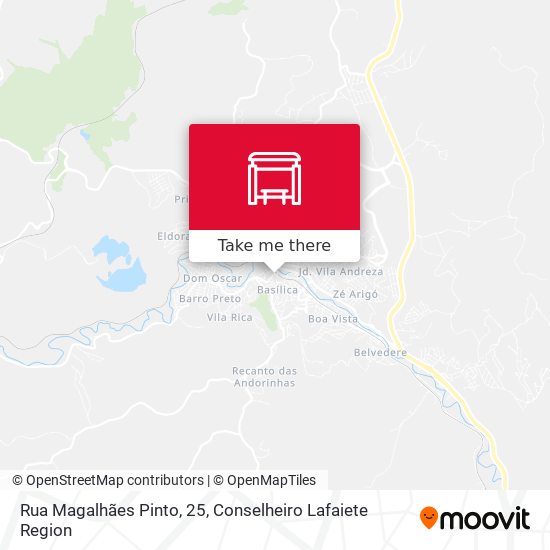Rua Magalhães Pinto, 25 map