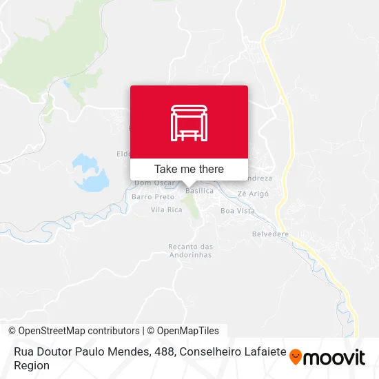 Rua Doutor Paulo Mendes, 488 map