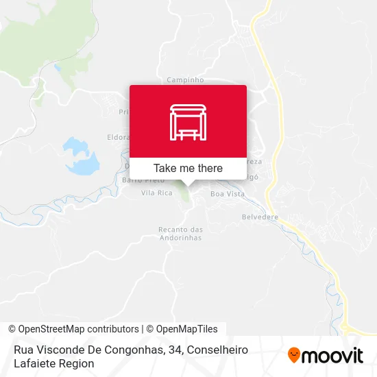 Rua Visconde De Congonhas, 34 map
