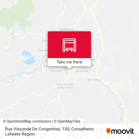 Rua Visconde De Congonhas, 130 map