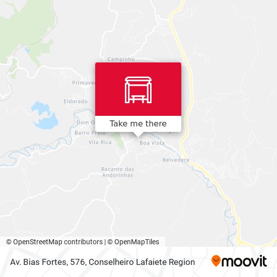 Av. Bias Fortes, 576 map