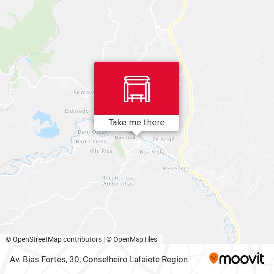 Av. Bias Fortes, 30 map