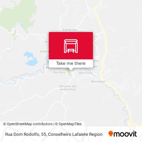 Rua Dom Rodolfo, 55 map