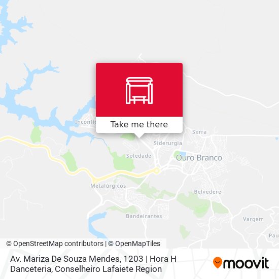 Av. Mariza De Souza Mendes, 1203 | Hora H Danceteria map