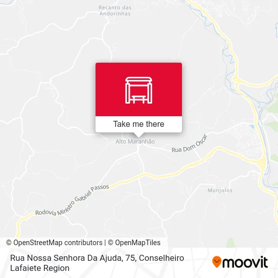 Rua Nossa Senhora Da Ajuda, 75 map