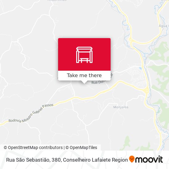 Rua São Sebastião, 380 map