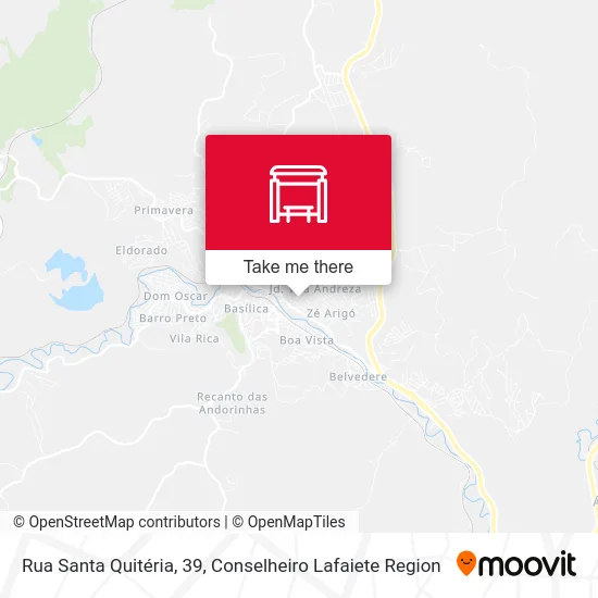 Rua Santa Quitéria, 39 map