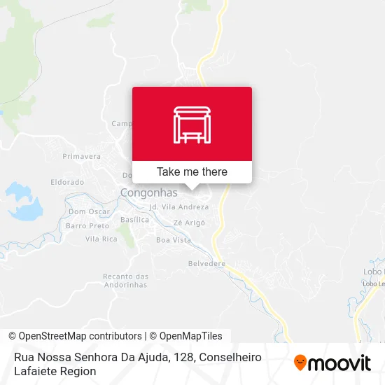 Rua Nossa Senhora Da Ajuda, 128 map