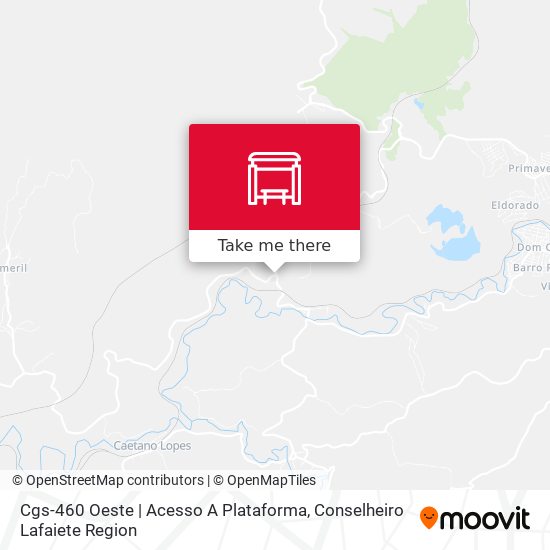Cgs-460 Oeste | Acesso A Plataforma map
