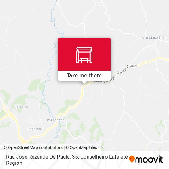 Rua José Rezende De Paula, 35 map