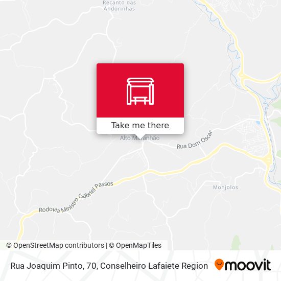Rua Joaquim Pinto, 70 map