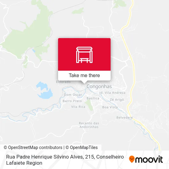 Rua Padre Henrique Silvino Alves, 215 map
