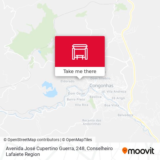 Avenida José Cupertino Guerra, 248 map