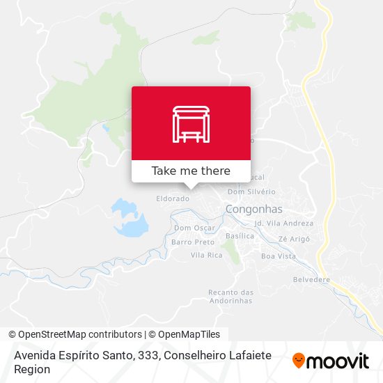 Avenida Espírito Santo, 333 map