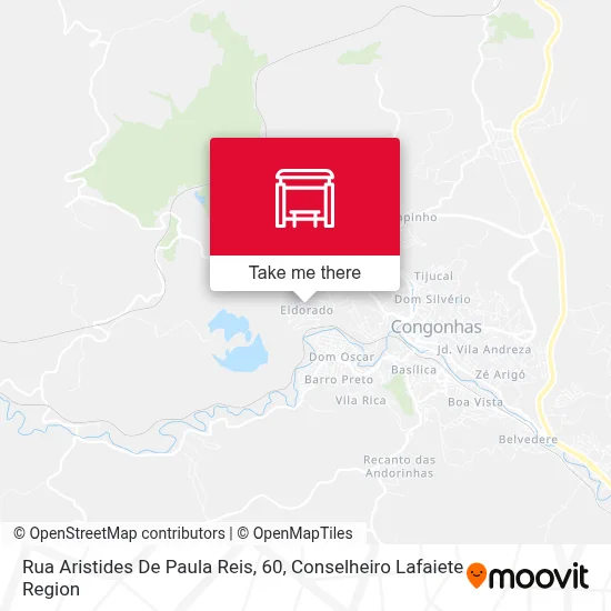 Rua Aristides De Paula Reis, 60 map