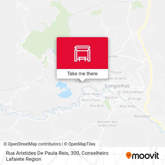 Rua Aristides De Paula Reis, 300 map