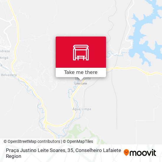 Praça Justino Leite Soares, 35 map