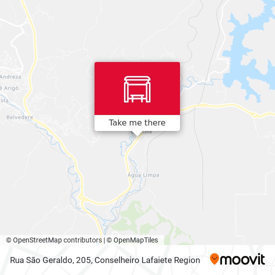 Rua São Geraldo, 205 map