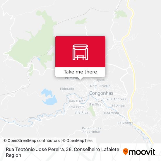 Rua Teotônio José Pereira, 38 map