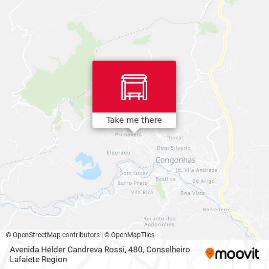 Avenida Hélder Candreva Rossi, 480 map