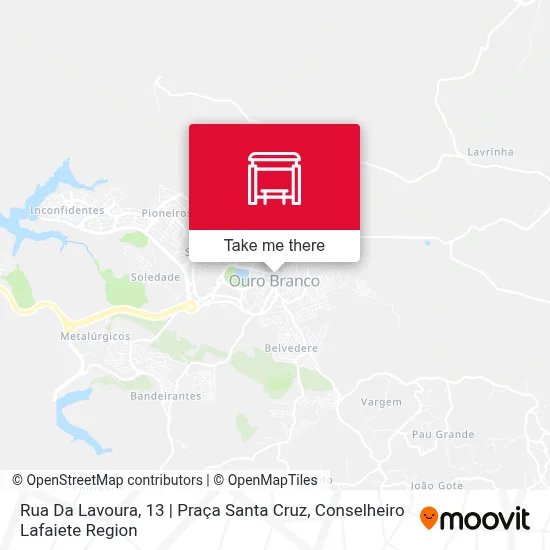 Rua Da Lavoura, 13 | Praça Santa Cruz map