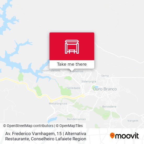 Av. Frederico Varnhagem, 15 | Alternativa Restaurante map