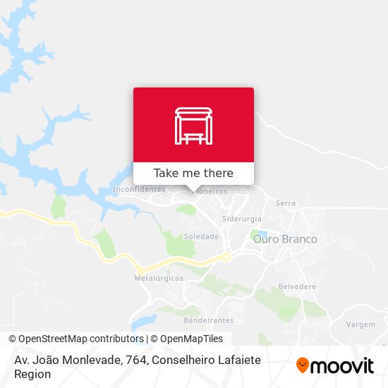Av. João Monlevade, 764 map