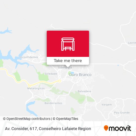 Av. Consider, 617 map