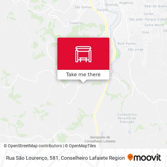 Rua São Lourenço, 581 map