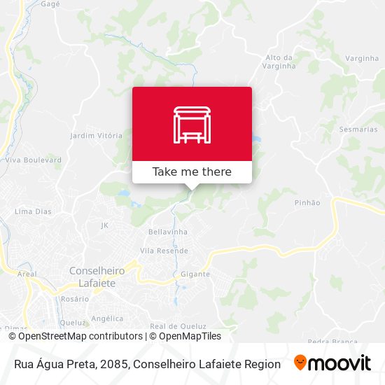 Rua Água Preta, 2085 map