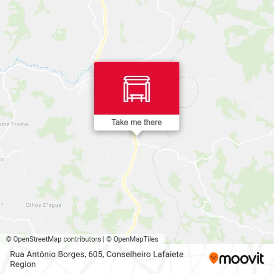 Rua Antônio Borges, 605 map