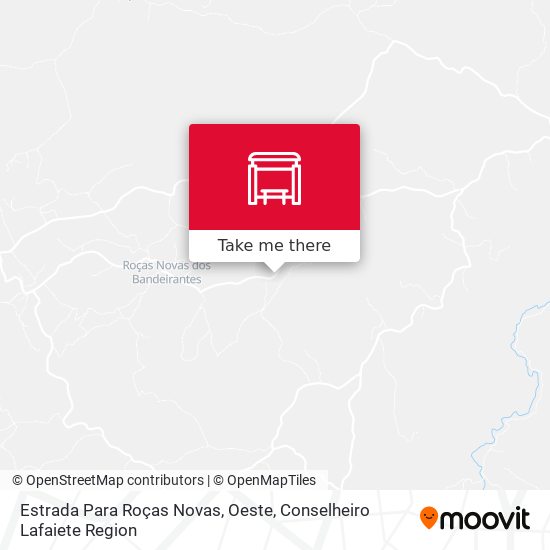 Estrada Para Roças Novas, Oeste map