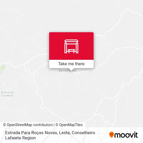 Estrada Para Roças Novas, Leste map