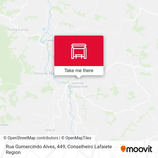 Rua Gumercindo Alves, 449 map