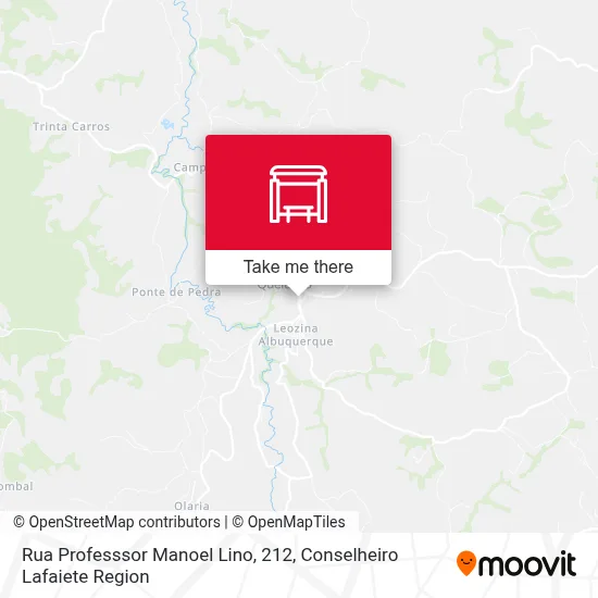 Rua Professsor Manoel Lino, 212 map