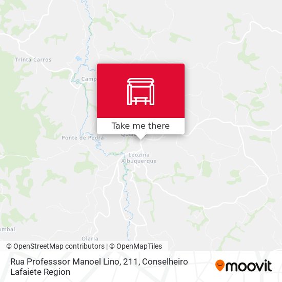 Rua Professsor Manoel Lino, 211 map