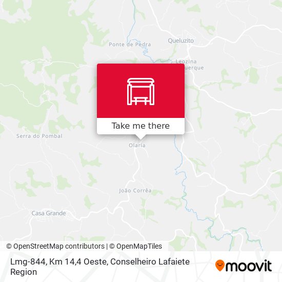 Lmg-844, Km 14,4 Oeste map