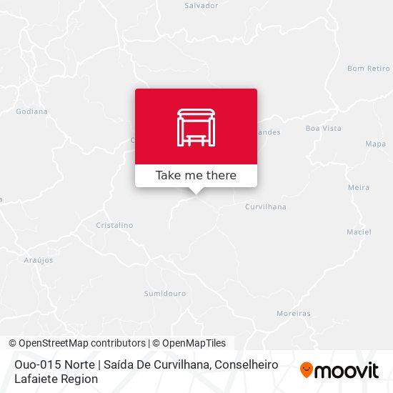 Ouo-015 Norte | Saída De Curvilhana map