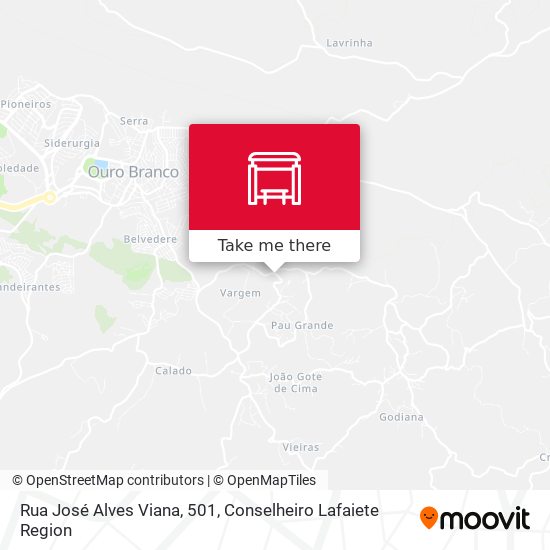Rua José Alves Viana, 501 map