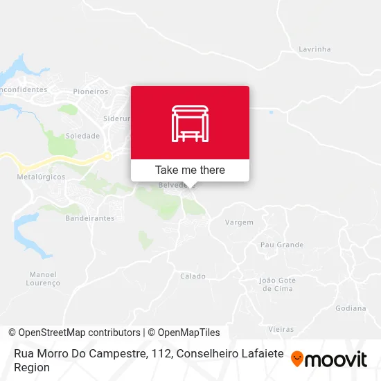 Rua Morro Do Campestre, 112 map