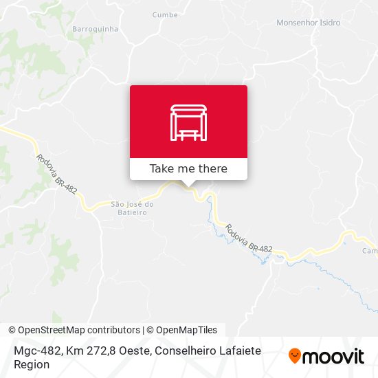Mgc-482, Km 272,8 Oeste map