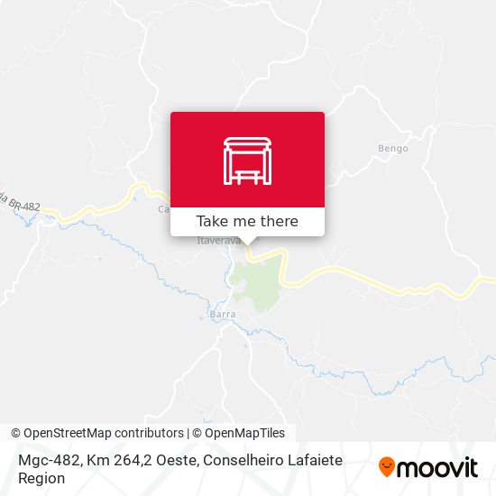 Mgc-482, Km 264,2 Oeste map