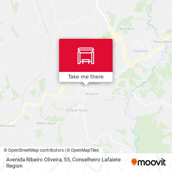 Avenida Ribeiro Oliveira, 55 map