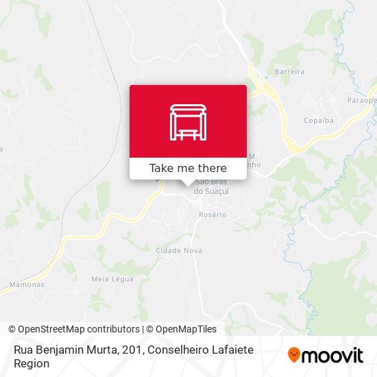 Rua Benjamin Murta, 201 map