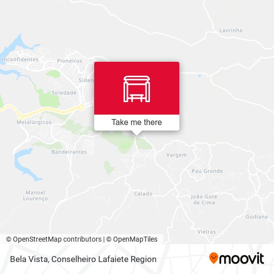 Bela Vista map