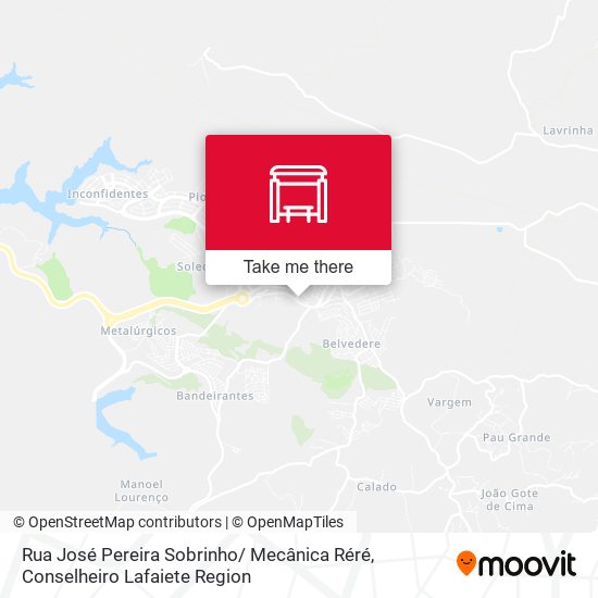 Rua José Pereira Sobrinho/ Mecânica Réré map