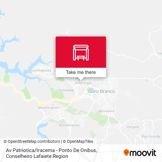 Av Patriotica / Iracema - Ponto De Onibus map