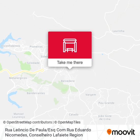 Rua Leôncio De Paula / Esq Com Rua Eduardo Nicomedes map